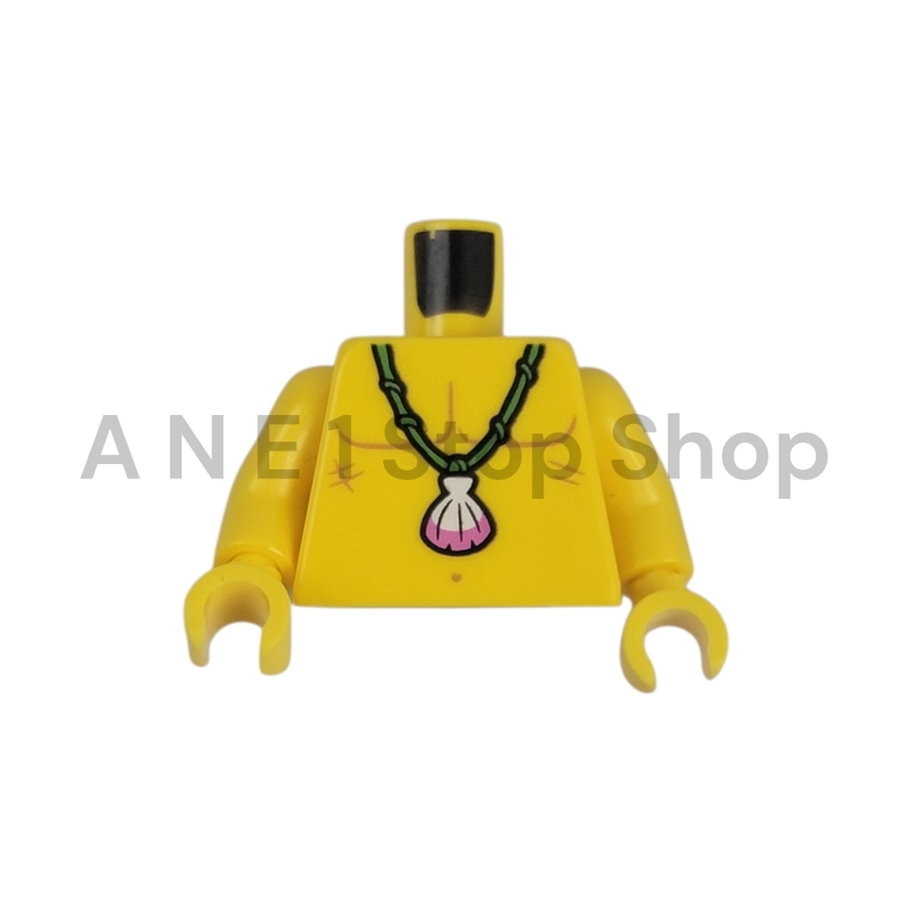 Lego Yellow Minifigures Shipwreck Survivor Torso ONLY**